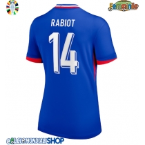Maglie da calcio Francia Adrien Rabiot #14 Prima Maglia Femminile Europei 2024 Manica Corta